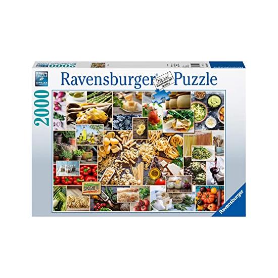 Puzzle Ravensburger Collage de Alimentos de 2000 Piezas