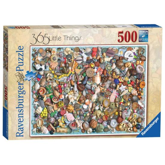 Puzzle Ravensburger Collage de Objetos de 500 Piezas