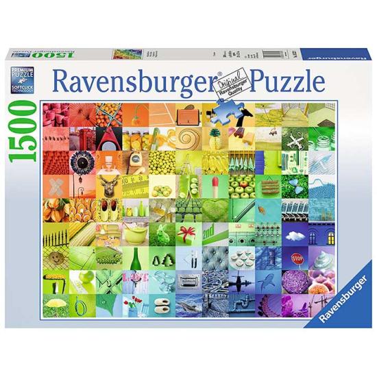 Puzzle Ravensburger Colores Hermosos de 1500 Piezas Puzzle Ravensburger Colores Hermosos de 1500 Piezas