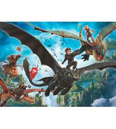 Puzzle Ravensburger Como Entrenar a tu Dragon XXL de 150 Pzs