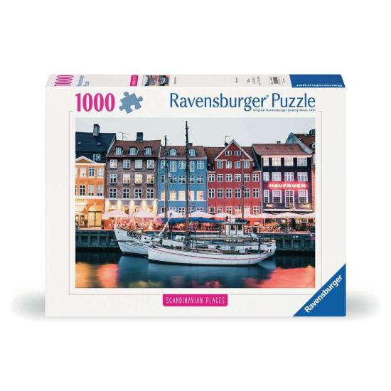 Puzzle Ravensburger Copenhague, Dinamarca de 1000 Piezas
