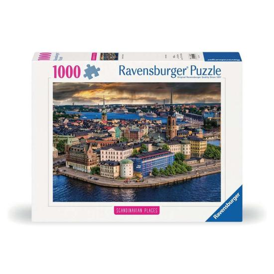 Puzzle Ravensburger Estocolmo, Suecia de 1000 Piezas