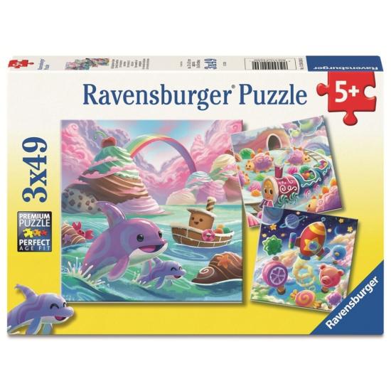 Puzzle Ravensburger Costa Dulce de 3x49 Piezas