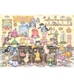 Puzzle Ravensburger Crazy Cat's Jelly Jamboree de 1000 Piezas