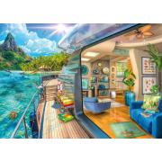 Puzzle Ravensburger Crucero a los Trópicos de 1000 Piezas