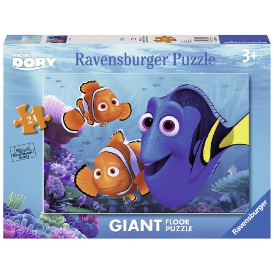 Puzzle Ravensburger de Suelo Buscando a Dory de 24 Piezas