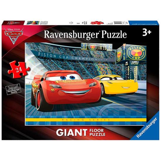 Puzzle Ravensburger Cars 3 de Suelo de 24 Piezas