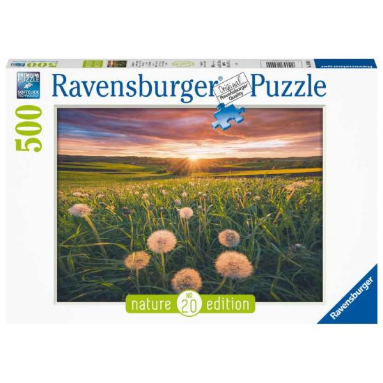 Puzzle Ravensburger Dientes de León al Atardecer de 500 Pzs Puzzle Ravensburger Dientes de León al Atardecer de 500 Pzs