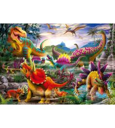 Puzzle Ravensburger Dinosaurios Coloridos de 35 Piezas