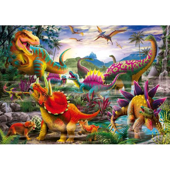 Puzzle Ravensburger Dinosaurios Coloridos de 35 Piezas Puzzle Ravensburger Dinosaurios Coloridos de 35 Piezas