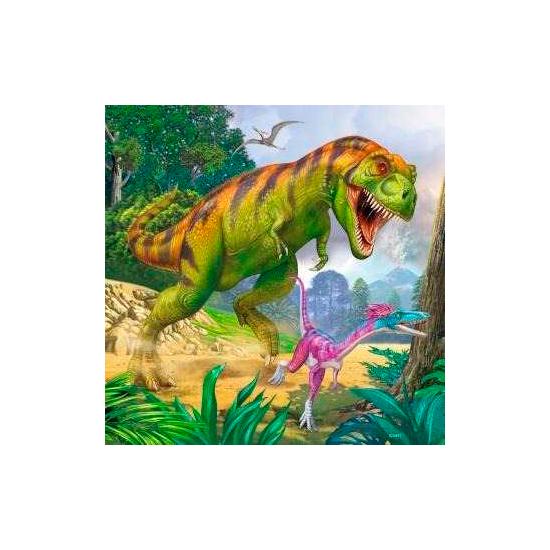 Puzzle Ravensburger Dinosaurios de 3x49 Piezas