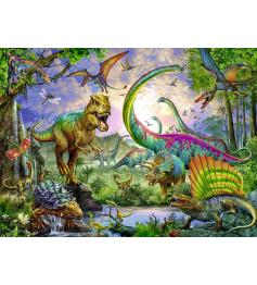 Puzzle Ravensburger Dinosaurios, el Reino de los Gigantes XXL d