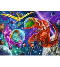 Puzzle Ravensburger Dinosaurios Espaciales XXL de 200 Piezas