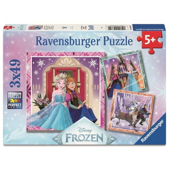 Puzzle Ravensburger Disney Frozen de 3x49 Piezas