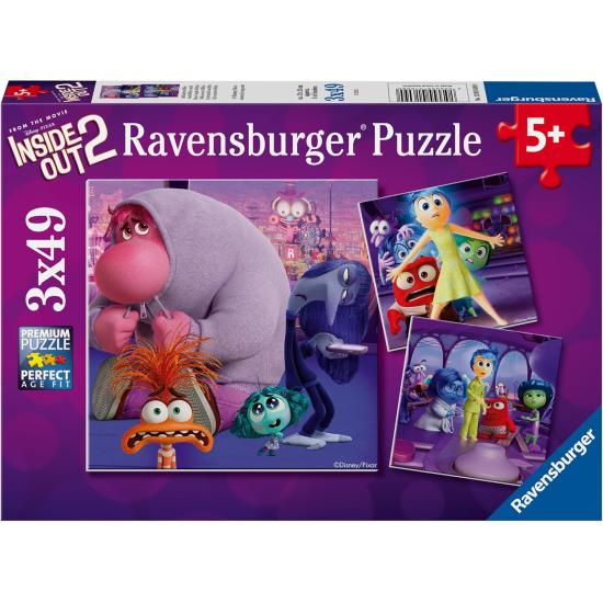 Puzzle Ravensburger Disney Inside Out 2 de 3x49 Pzs