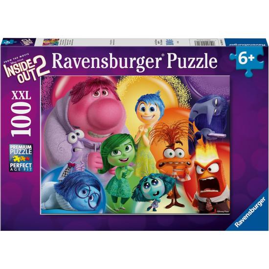 Puzzle Ravensburger Disney Inside Out 2 XXL de 100 Piezas Puzzle Ravensburger Disney Inside Out 2 XXL de 100 Piezas