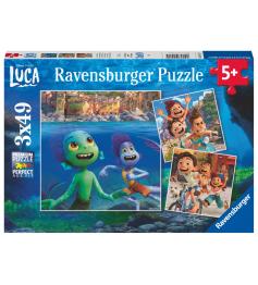 Puzzle Ravensburger Disney Luca de 3x49 Piezas