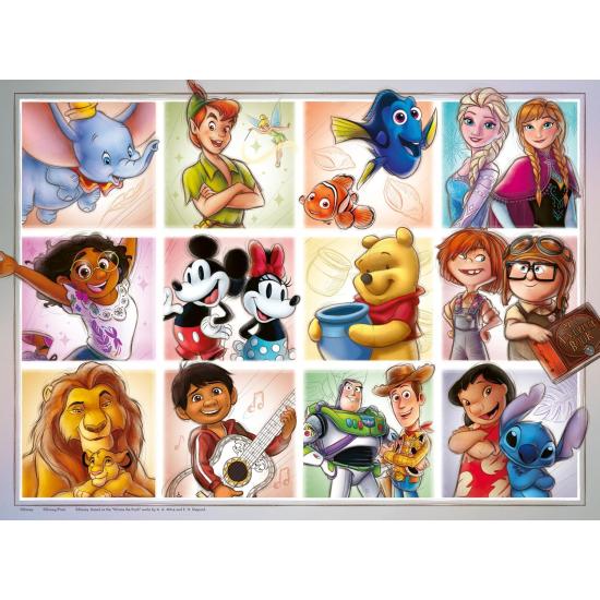 Puzzle Ravensburger Disney Multipersonaje XXL de 100 Piezas