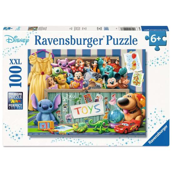 Puzzle Ravensburger Disney Pixar Multipersonaje XXL de 100 Pzs