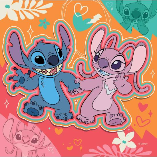 Puzzle Ravensburger Disney Stitch de 3x49 Piezas