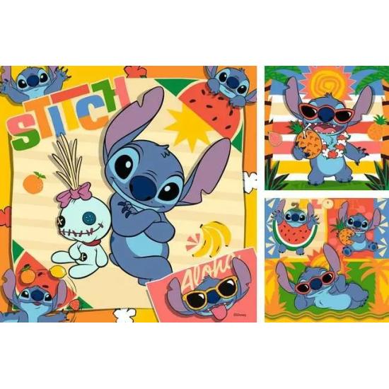 Puzzle Ravensburger Disney Stitch de 3x49 Pzs Puzzle Ravensburger Disney Stitch de 3x49 Pzs