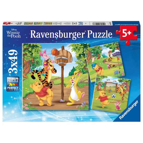 Puzzle Ravensburger Disney Winnie The Pooh de 3x49 Piezas Puzzle Ravensburger Disney Winnie The Pooh de 3x49 Piezas