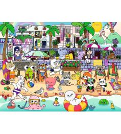 Puzzle Ravensburger Diversión en el Paseo Marítimo XXL 150 Pzs