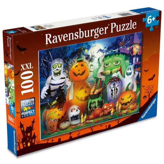 Puzzle Ravensburger Diversión Escalofriante XXL 100 Pzs