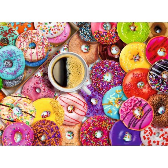 Puzzle Ravensburger Donuts de Colores de 500 Piezas Puzzle Ravensburger Donuts de Colores de 500 Piezas