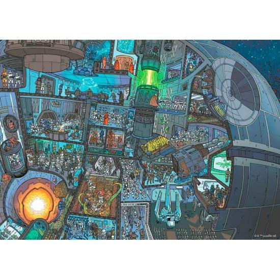 Puzzle Ravensburger Dónde Está el Wookie, Star Wars 1000 Piezas Puzzle Ravensburger Dónde Está el Wookie, Star Wars 1000 Piezas