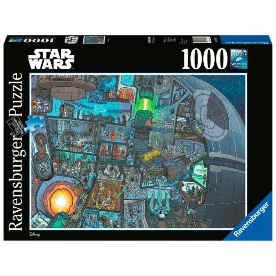 Puzzle Ravensburger Dónde Está el Wookie, Star Wars 1000 Piezas Puzzle Ravensburger Dónde Está el Wookie, Star Wars 1000 Piezas