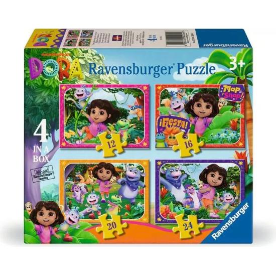 Puzzle Ravensburger Dora de 12+16+20+24 Pzs