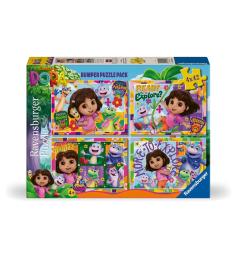 Puzzle Ravensburger Dora de 4x42 Pzs