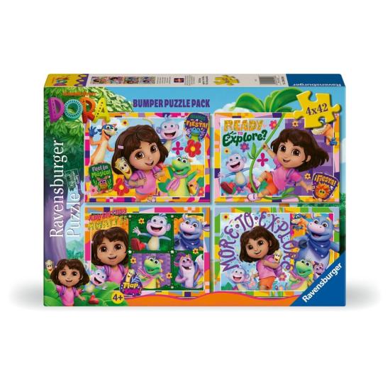 Puzzle Ravensburger Dora de 4x42 Pzs
