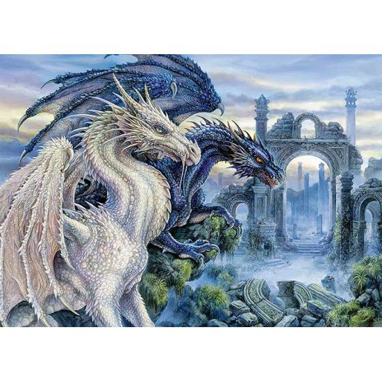 Puzzle Ravensburger Dragones Místicos de 1000 Piezas