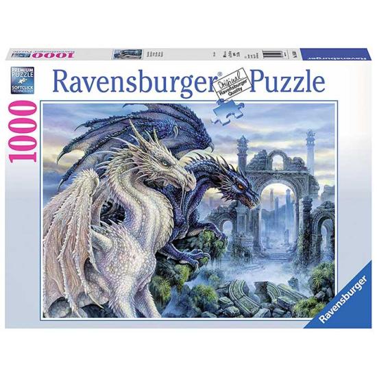 Puzzle Ravensburger Dragones Místicos de 1000 Piezas