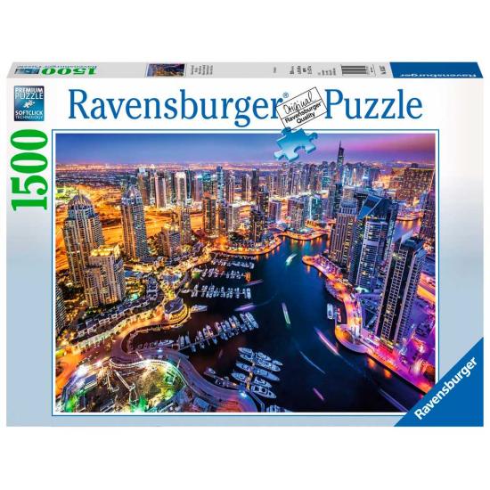 Puzzle Ravensburger Dubai en el Golfo Pérsico, 1500 Piezas