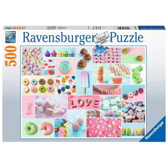 Puzzle Ravensburger Dulce Amor de 500 Piezas