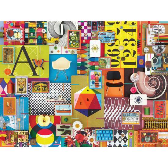 Puzzle Ravensburger Eames House Of Cards de 1500 Piezas Puzzle Ravensburger Eames House Of Cards de 1500 Piezas