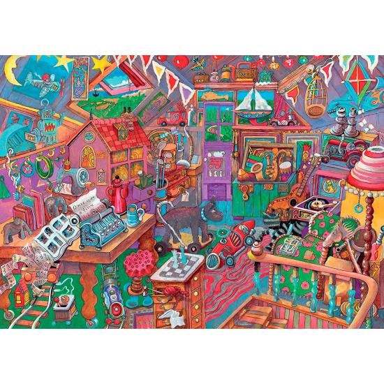 Puzzle Ravensburger El Almacén de los Recuerdos de 1000 Piezas Puzzle Ravensburger El Almacén de los Recuerdos de 1000 Piezas