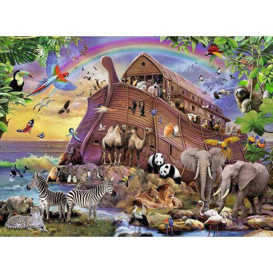 Puzzle Ravensburger El Arca de Noé XXL de 150 Piezas Puzzle Ravensburger El Arca de Noé XXL de 150 Piezas