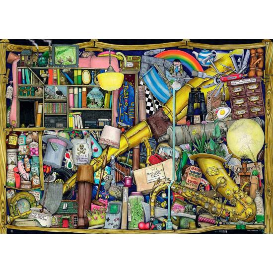 Puzzle Ravensburger El Armario del Abuelo de 1000 Piezas Puzzle Ravensburger El Armario del Abuelo de 1000 Piezas