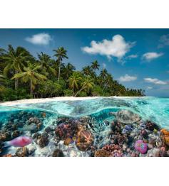 Puzzle Ravensburger El Buceo en las Maldivas de 2000 Piezas