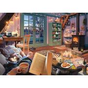 Puzzle Ravensburger El Cobertizo Acogedor de 1000 Piezas