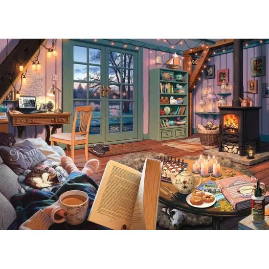 Puzzle Ravensburger El Cobertizo Acogedor de 1000 Piezas