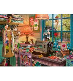 Puzzle Ravensburger El Cobertizo de Costura de 1000 Piezas