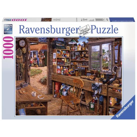 Puzzle Ravensburger El Cobertizo del Abuelo de 1000 Piezas