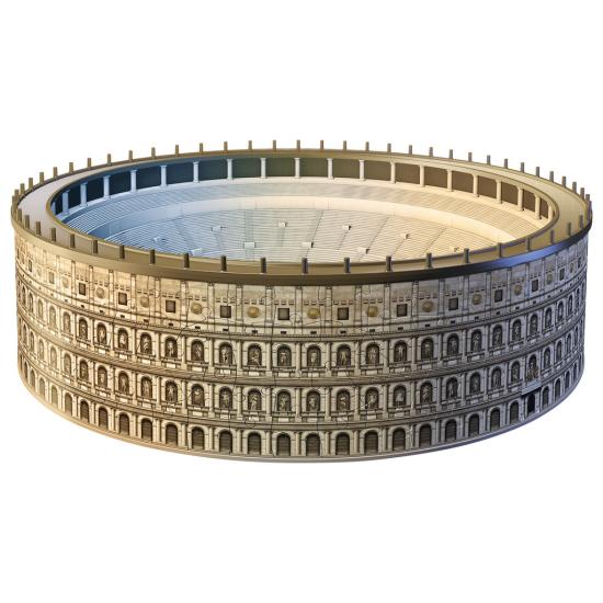 Puzzle Ravensburger El Coliseo de Roma 3D 3D 216 Piezas