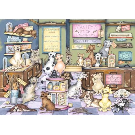 Puzzle Ravensburger El Emporio De Palos De Stanley de 1000 P
