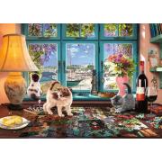 Puzzle Ravensburger El Escritorio Del Puzzlero de 1000 Piezas
